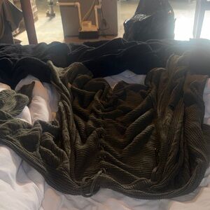 Olive Green Knit Sweater